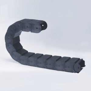 Enclosed type cable drag chain
